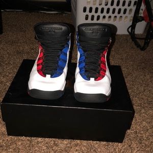 jordan blue red white